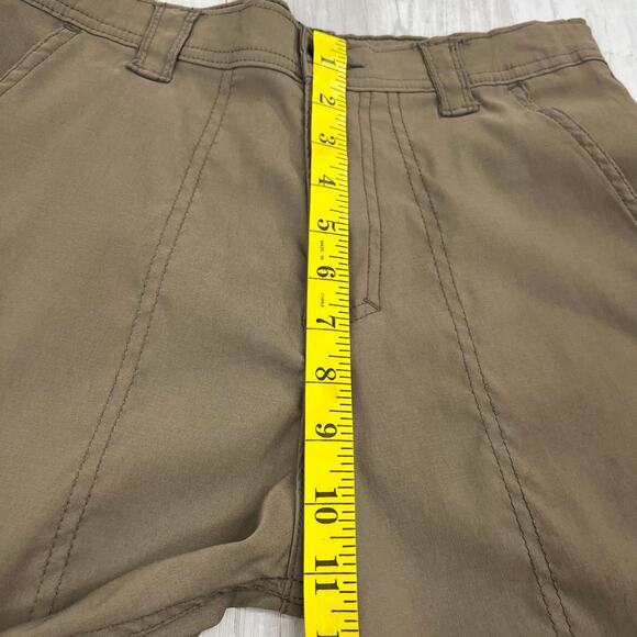 Wrangler Boys Brown Tan Lightweight Cargo Utility Hiking Outdoor Nylon Shorts 16 - Picture 11 of 12